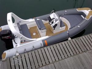 Liya 6.2m Rigid Inflatable Boat with Outboard Motor Competitive Price